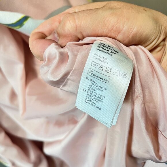 H&M Crane Print Kimono Jacket in Blush - Size S - Picture 3 of 5